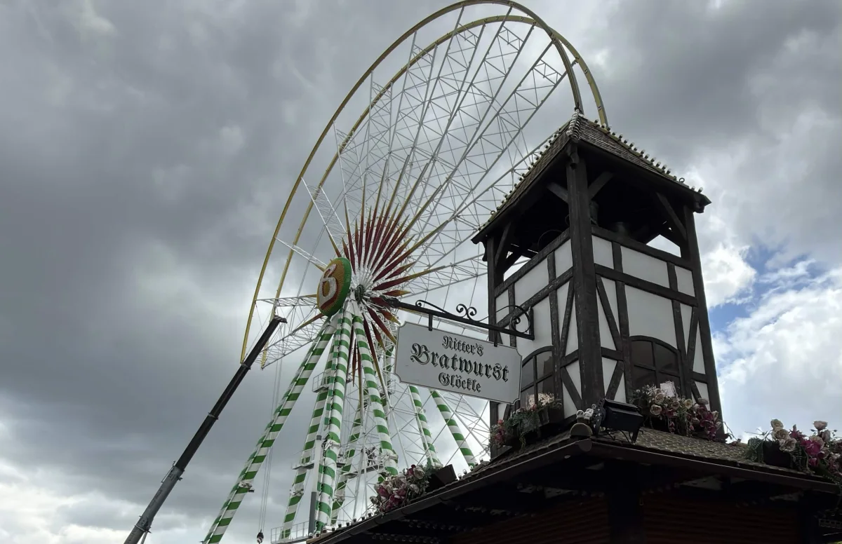 Sterkrade 2026: Bellevue Riesenrad-Aufbau kommt sichtbar voran – FunFair Entertainment