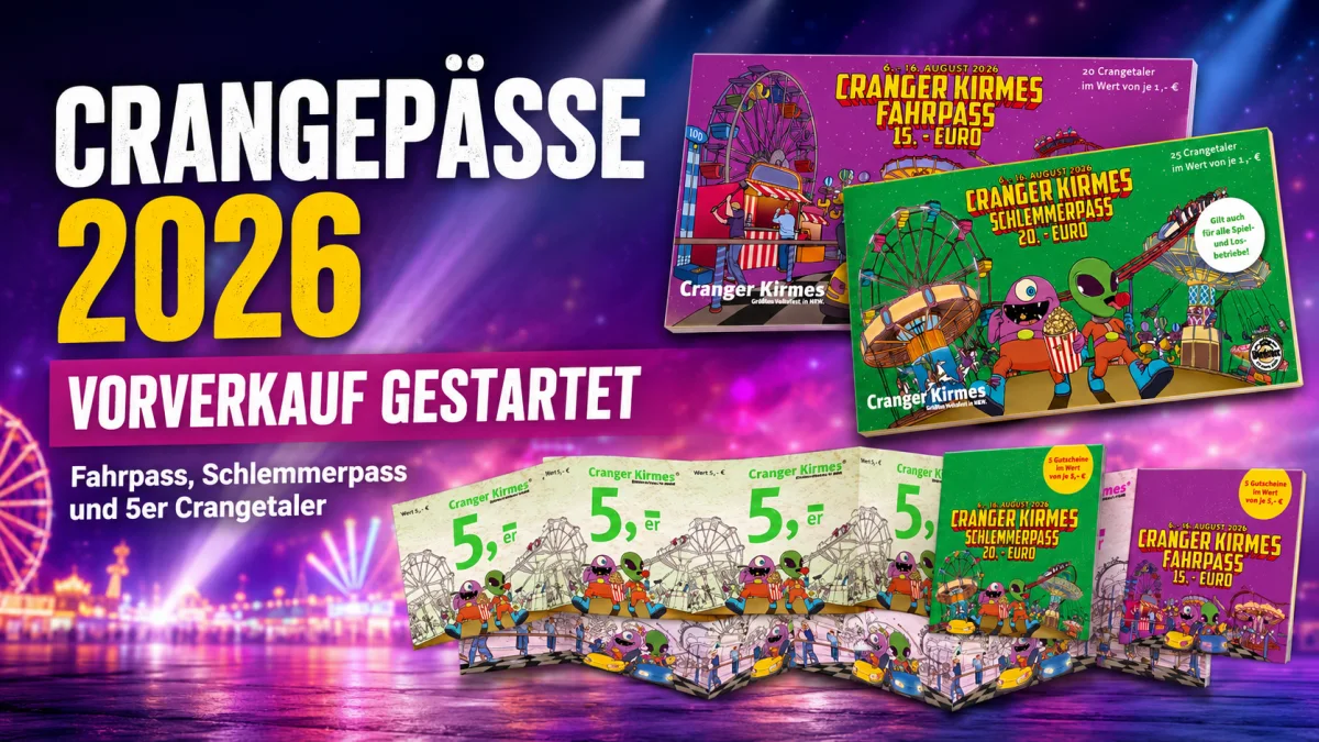 Vorverkauf der Crangepässe 2026 startet heute – FunFair Entertainment