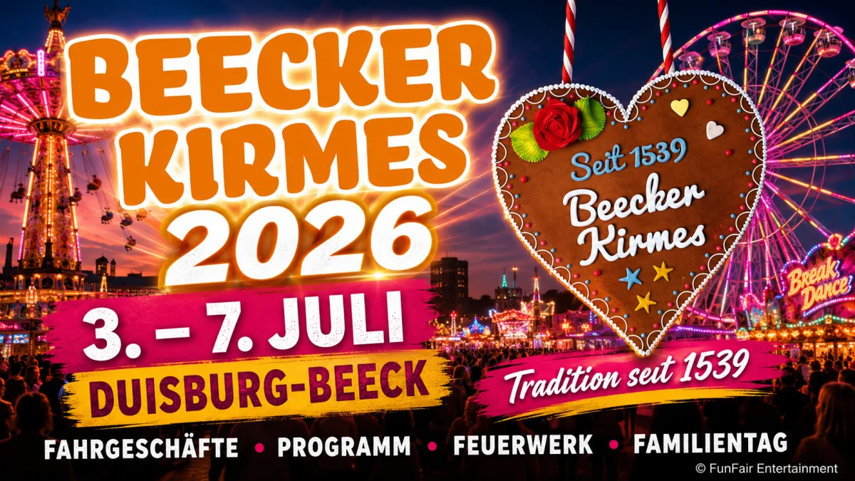 Beecker Kirmes 2026: Duisburg-Beeck macht fünf Tage Kirmes-Alarm – FunFair Entertainment