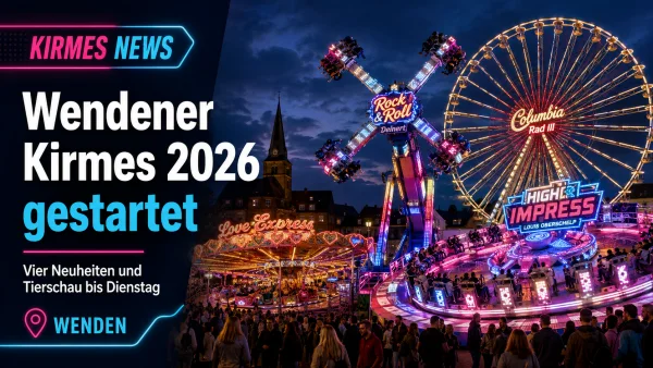 Wendener Kirmes 2026 in Wenden
