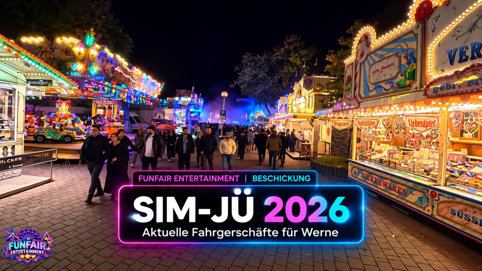 Sim-Jü 2026 Werne: Fahrgeschäfte, Neuheiten und Mondlift-Status ...
