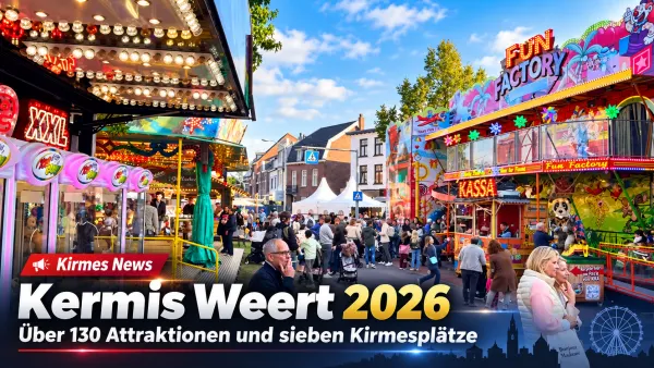 Kermis Weert 2026: Über 130 Attraktionen, Phantom Manor und Jester – FunFair Entertainment