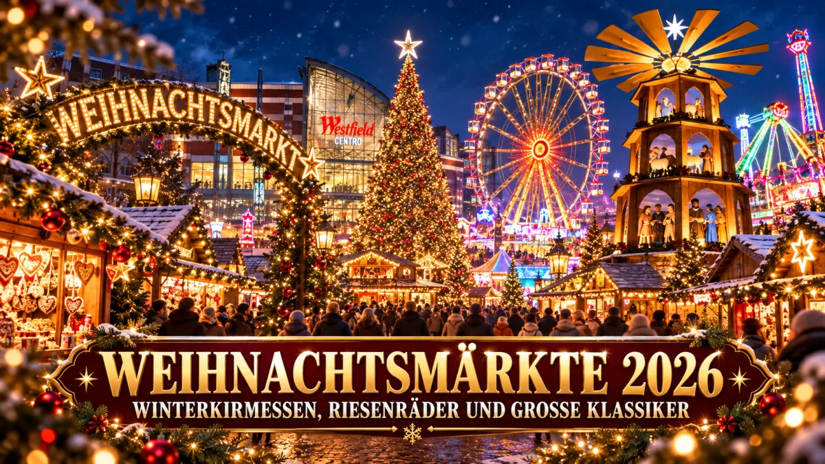 Weihnachtsmärkte 2026 in Deutschland: Winterkirmessen, Riesenräder und große Klassiker – FunFair Entertainment