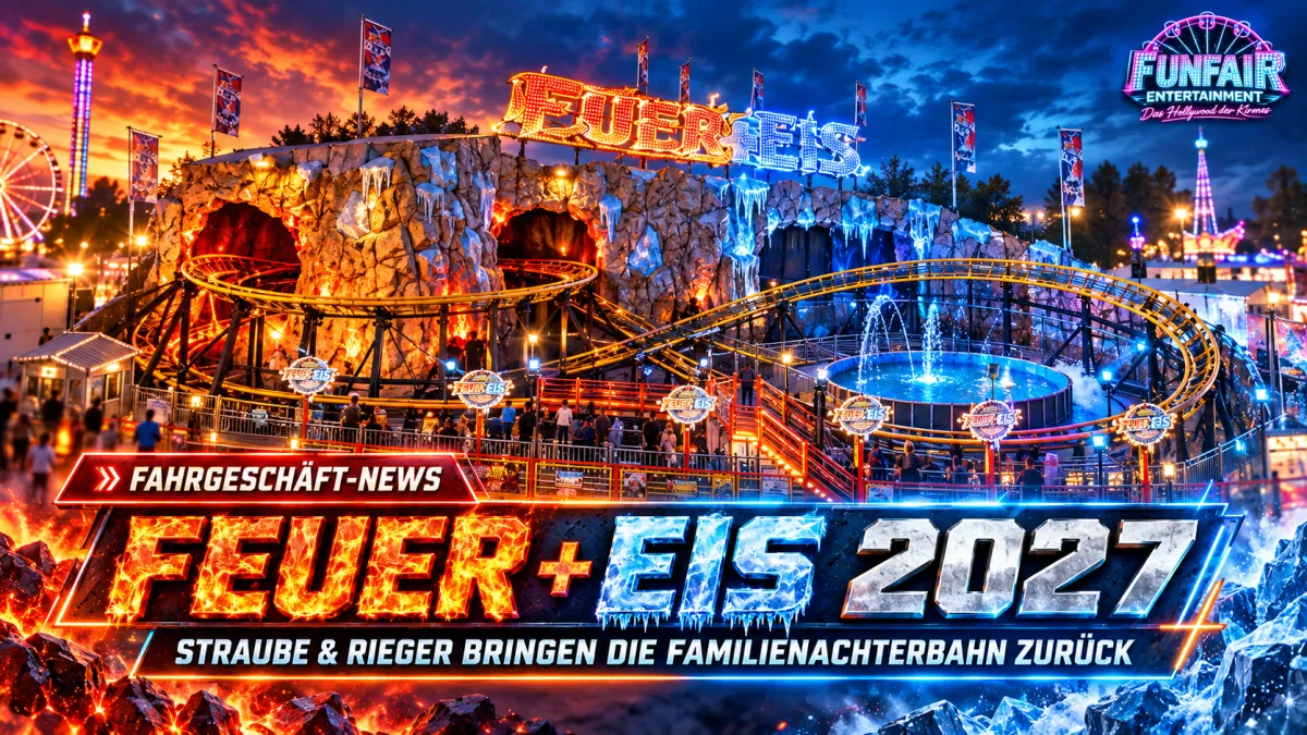 Feuer + Eis – Mountain Ice Express: Deutschland-Comeback der Mack-Achterbahn für 2027 angekündigt