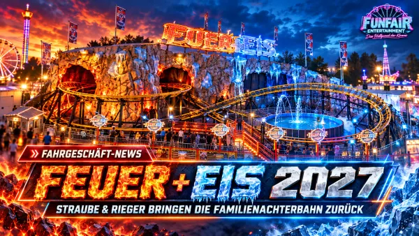 Feuer + Eis – Mountain Ice Express: Deutschland-Comeback der Mack-Achterbahn für 2027 angekündigt
