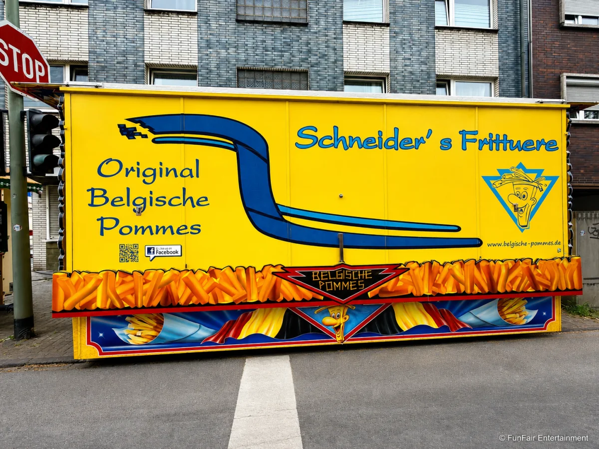 Beecker Kirmes 2026 im Aufbau: FunFair Entertainment war vor Ort