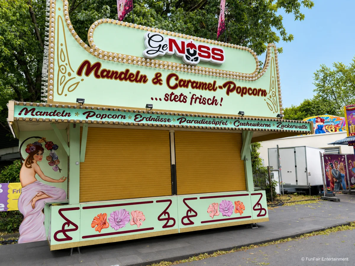 Beecker Kirmes 2026 im Aufbau: FunFair Entertainment war vor Ort