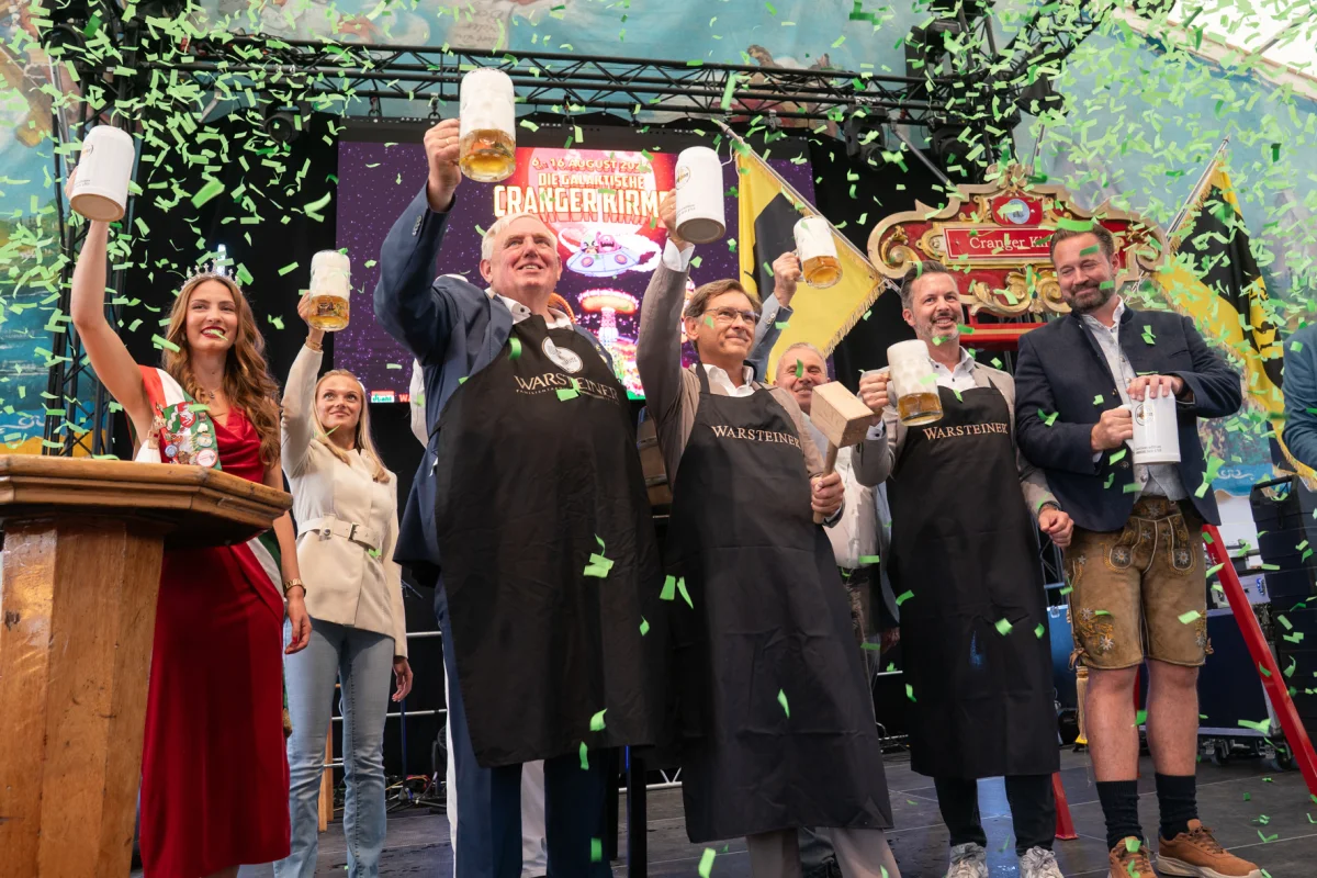 Cranger Kirmes 2026 offiziell eröffnet: 200.000 Gäste zum Auftakt