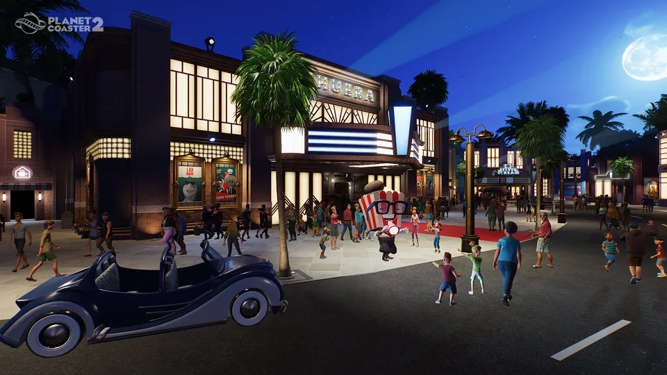 Planet Coaster 2: Silver Screen Paket bringt Hollywood-Flair in die Parks