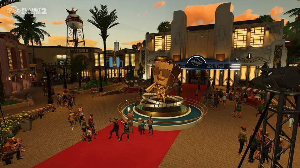 Planet Coaster 2: Silver Screen Paket bringt Hollywood-Flair in die Parks