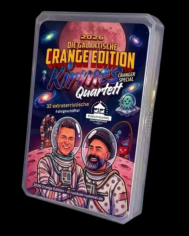 Kirmes-Quartett Crange Edition 2026 in der Kartenbox