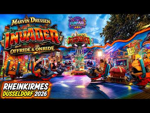 INVADER 🔥 4K Onride & Offride | Marvin Dreßen | Rheinkirmes Düsseldorf 2026