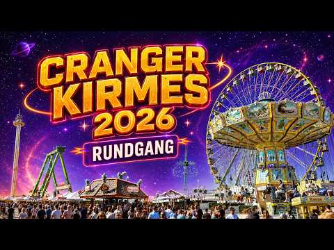 RUNDGANG CRANGER KIRMES 2026 🎡| Größtes Volksfest in NRW