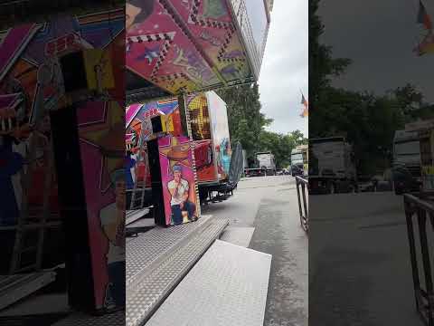 AUFBAU DER STERKRADER FRONLEICHNAMSKIRMES 2025 TIKTOK LIVESTREAM 🎢 ( FUNFAIR ENTERTAINMENT )